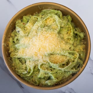 Spinach Fettuccine Alfredo